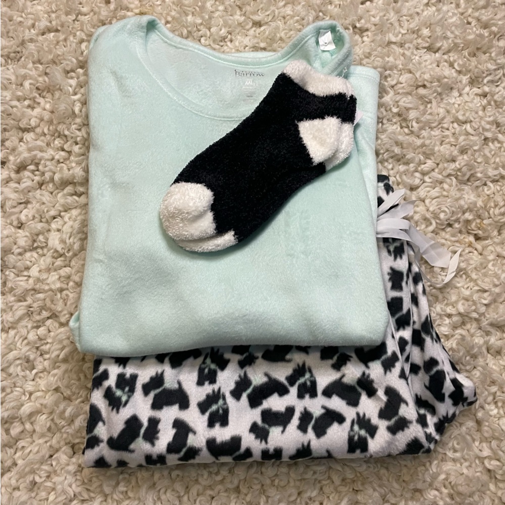 NWT 3 Piece Croft & Barrow 3 Piece Pajama Set
